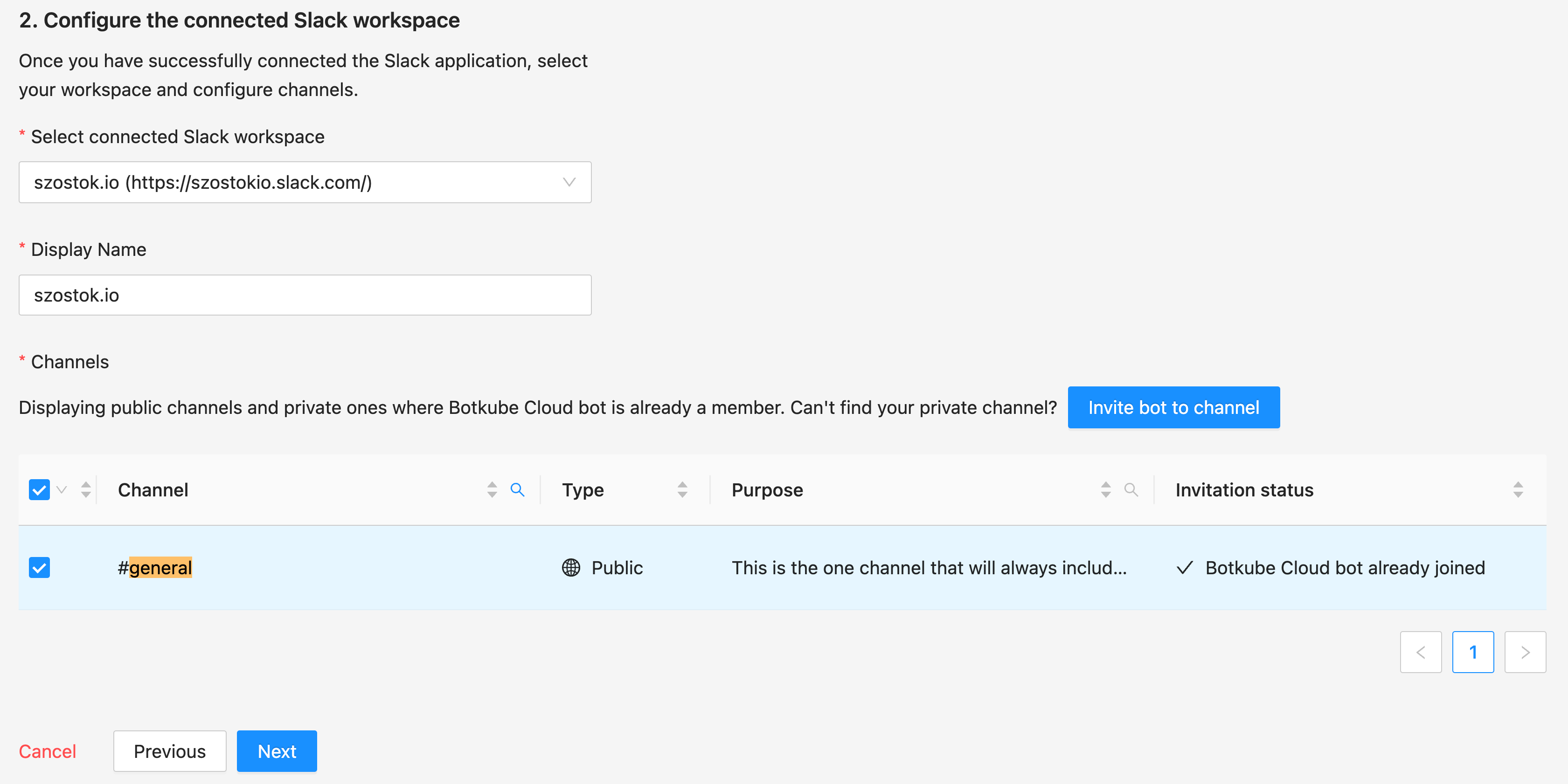 Cloud Slack Workspace